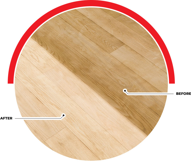 Floor Refinishing Before & After Floor Refinishing Before & After