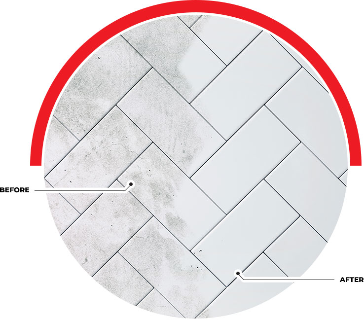 Tile & Grout Cleaning Before & After Tile & Grout Cleaning Before & After